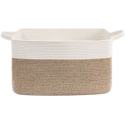 OEM Cesto De Ropa De Cuerda De Algodón Trenzada, Cesta De Almacenamiento De Gran Capacidad, Cesta Para Guardar Juguetes Y Mantas. OEM Cesto De Ropa De Cuerda De Algodón Trenzada, Cesta De Almacenamiento De Gran Capacidad, Cesta Para Guardar Juguetes Y Mantas.