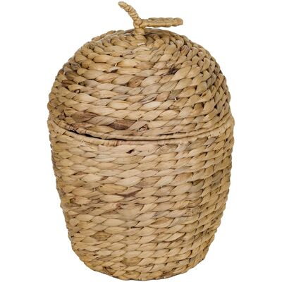 Signes Grimalt - Cesta Decoracion Cesta Manzana Cestas Marrón 24x24x21cm 27159 Signes Grimalt - Cesta Decoracion Cesta Manzana Cestas Marrón 24x24x21cm 27159