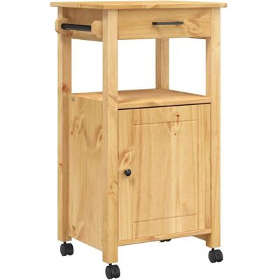 Carrito De Cocina Monza Madera Maciza De Pino 48x40x90 Cm Vidaxl Carrito De Cocina Monza Madera Maciza De Pino 48x40x90 Cm Vidaxl
