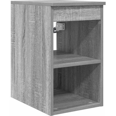 Gabinete De Baño Intermedio Sonoma Gris 30 X 35 X 50 Cm Vidaxl Gabinete De Baño Intermedio Sonoma Gris 30 X 35 X 50 Cm Vidaxl