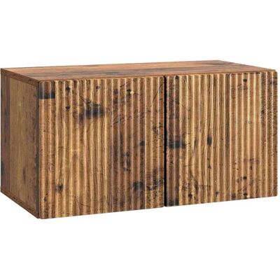 Mueble Para Tv De Pared Madera Envejecida 59,5 X 31 X 30 Cm Vidaxl Mueble Para Tv De Pared Madera Envejecida 59,5 X 31 X 30 Cm Vidaxl