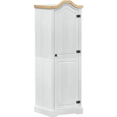 Armarios Con Estante 55 X 52 X 170 Cm Madera De Pino Macizo Vidaxl Armarios Con Estante 55 X 52 X 170 Cm Madera De Pino Macizo Vidaxl
