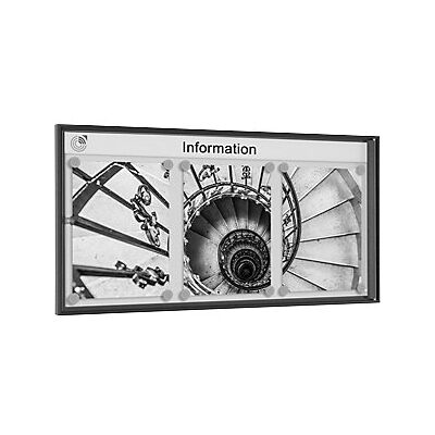 CERTEO Vitrina Metallic Formato Apaisado Para 3 X Din A4 CERTEO Vitrina Metallic Formato Apaisado Para 3 X Din A4