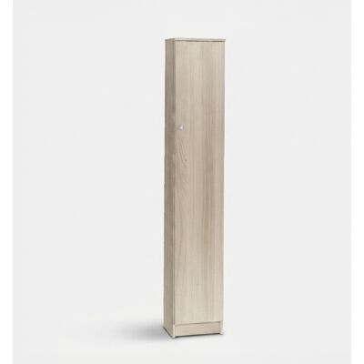 SARMOG Armario Multiusos Alto De 1 Puerta Con Estantes Regulables Utility - Olmo SARMOG Armario Multiusos Alto De 1 Puerta Con Estantes Regulables Utility - Olmo