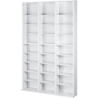Gabinete De Almacenamiento Multimedia, Estante Para Dvd De 9 Capas Con Capacidad Para 756 Cd, Estantes Para Cd Ajustables Con 27 Compartimentos, Protege Y Organiza Colecciones De Música - Mophorn Gabinete De Almacenamiento Multimedia, Estante Para Dvd De 9 Capas Con Capacidad Para 756 Cd, Estantes Para Cd Ajustables Con 27 Compartimentos, Protege Y Organiza Colecciones De Música - Mophorn