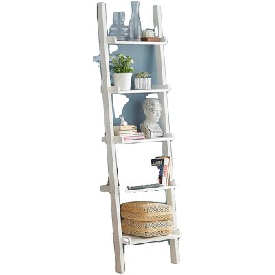 OEM Estantería Tipo Escalera, Diseño De 5 Niveles, Uso Versátil, Color Blanco. OEM Estantería Tipo Escalera, Diseño De 5 Niveles, Uso Versátil, Color Blanco.