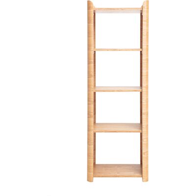 MILIBOO Estantería De Madera Clara Fresno L46 Cm Nahia MILIBOO Estantería De Madera Clara Fresno L46 Cm Nahia