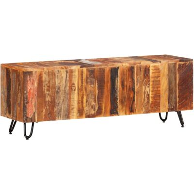 HELLOSHOP26 Mueble Tv Multimedia Estantería Para Televisión Buffet Para Televisión Comedor Salón Dormitorio 110 X 30 X 40 Cm Madera Maciza Recuperada Multicolor 020025732 HELLOSHOP26 Mueble Tv Multimedia Estantería Para Televisión Buffet Para Televisión Comedor Salón Dormitorio 110 X 30 X 40 Cm Madera Maciza Recuperada Multicolor 020025732