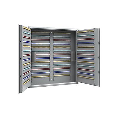 Certeo - Caja De Caudales Para Llaves Gris Luminoso Listones De Certeo - Caja De Caudales Para Llaves Gris Luminoso Listones De