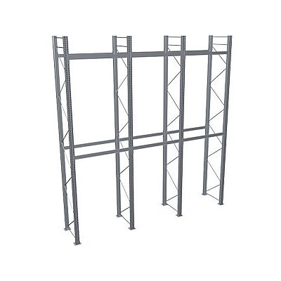 SCHULTE Estantería Para Palets Galvanizado En Caliente H X A X P 6000 SCHULTE Estantería Para Palets Galvanizado En Caliente H X A X P 6000