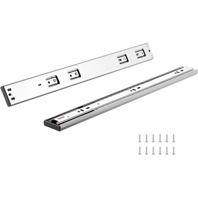 Mophorn - 6 Pares De Rieles Laterales Para Cajones De 508 Mm De , Rieles De Acero De Extensión Completa Para Trabajo Pesado, Guías Silenciosas De Cierre Suave Para Gabinetes Y Cocina Con Cojinetes De Bo Mophorn - 6 Pares De Rieles Laterales Para Cajones De 508 Mm De , Rieles De Acero De Extensión Completa Para Trabajo Pesado, Guías Silenciosas De Cierre Suave Para Gabinetes Y Cocina Con Cojinetes De Bo