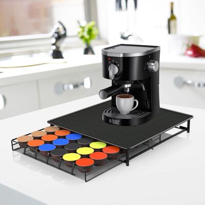 OEM Soporte Para Cápsulas - Cajones De Almacenamiento - Estante Para Cápsulas De Café - Capacidad Para 36 Cápsulas - Negro OEM Soporte Para Cápsulas - Cajones De Almacenamiento - Estante Para Cápsulas De Café - Capacidad Para 36 Cápsulas - Negro
