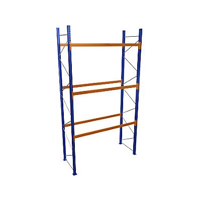 SCHULTE Estantería Para Palets Azul/naranja H X A X P 5000 X 2700 X SCHULTE Estantería Para Palets Azul/naranja H X A X P 5000 X 2700 X