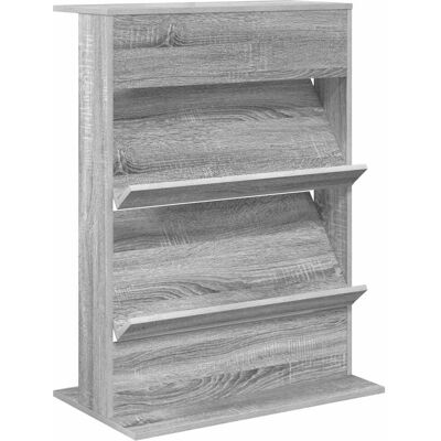 Estante De Revistas Gris Sonoma 70 X 41 X 96 Cm Vidaxl Estante De Revistas Gris Sonoma 70 X 41 X 96 Cm Vidaxl