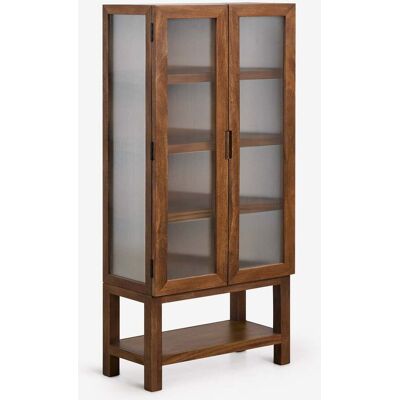 Vitrina En Madera De Mango Y Vidrio Anamuia Sklum Vitrina En Madera De Mango Y Vidrio Anamuia Sklum
