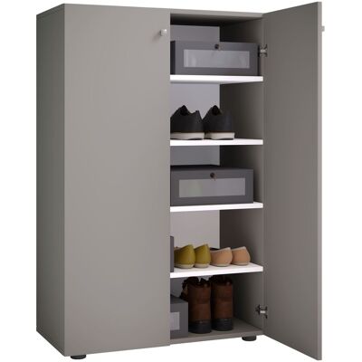 Zapatero VCM Lona XL - 5 Compartimentos - Gris Zapatero VCM Lona XL - 5 Compartimentos - Gris