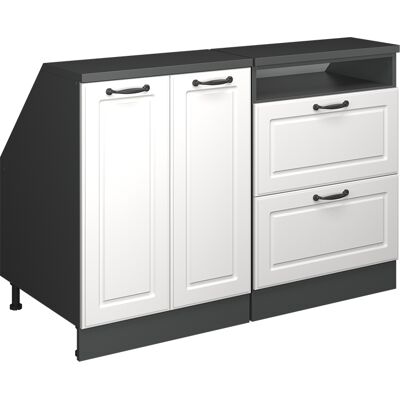 Conjunto De Armarios Para Techo Inclinado Rion, Blanco Casa De Campo, 120 Cm Lote De 2 Carcasas De Armario 60 Cm De Profundidad, Vicco Conjunto De Armarios Para Techo Inclinado Rion, Blanco Casa De Campo, 120 Cm Lote De 2 Carcasas De Armario 60 Cm De Profundidad, Vicco