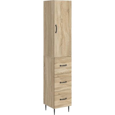 Juego De Armarios 2 Uds. 33 X 34,5 X 90 Cm Madera De Ingeniería Vidaxl Juego De Armarios 2 Uds. 33 X 34,5 X 90 Cm Madera De Ingeniería Vidaxl