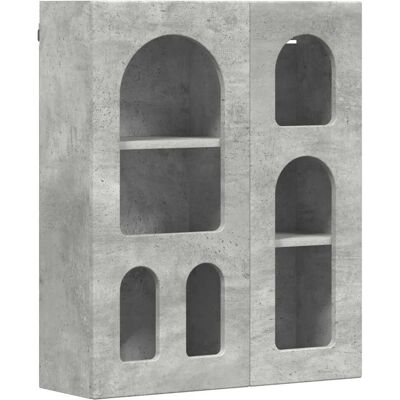 HELLOSHOP26 Armario Colgante Moderno Con Estantes 59 X 20 X 71 Cm Gran Capacidad De Almacenamiento Diseño Elegante De Madera Gris Hormigón 020054785 HELLOSHOP26 Armario Colgante Moderno Con Estantes 59 X 20 X 71 Cm Gran Capacidad De Almacenamiento Diseño Elegante De Madera Gris Hormigón 020054785