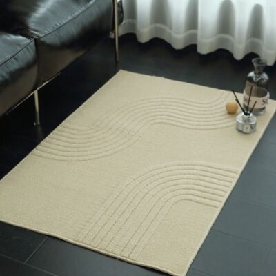 OEM Alfombra Sencilla De Color Crema Para Interiores, Ideal Para Recibidores, Salas De Estar Y Dormitorios. OEM Alfombra Sencilla De Color Crema Para Interiores, Ideal Para Recibidores, Salas De Estar Y Dormitorios.