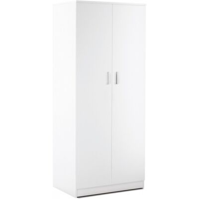 Armario multiusos blanco SARMOG - 77x52x182 cm Armario multiusos blanco SARMOG - 77x52x182 cm