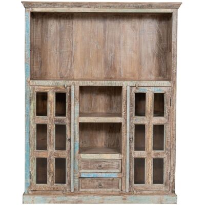 Estantería de madera reciclada BISCOTTINI - Estilo antiguo Estantería de madera reciclada BISCOTTINI - Estilo antiguo