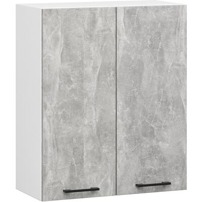 Armario alto de cocina Akord Oliwia - Puertas reversibles, 60cm, Gris hormigón Armario alto de cocina Akord Oliwia - Puertas reversibles, 60cm, Gris hormigón