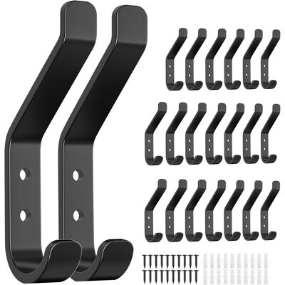 OEM Pack De 50 Ganchos De Pared Atornillables Para Paneles Acústicos, Paneles De Pared, Dormitorio, Salón, Baño, Para Vestidor, Chaquetas, Metal, 10 Cm OEM Pack De 50 Ganchos De Pared Atornillables Para Paneles Acústicos, Paneles De Pared, Dormitorio, Salón, Baño, Para Vestidor, Chaquetas, Metal, 10 Cm