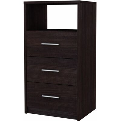 OEM Cómoda 3so Venge Wengué 40cm Cajones Estante OEM Cómoda 3so Venge Wengué 40cm Cajones Estante