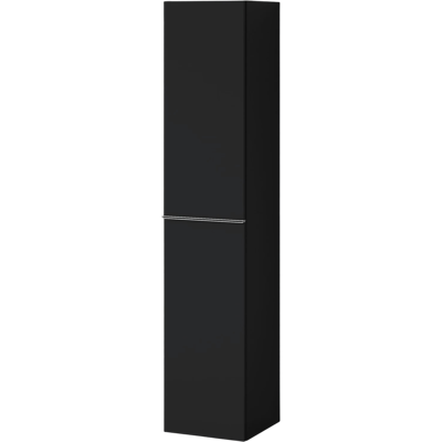 Bernstein - Armario Colgante Columna De Almacenaje 35x170x35cm (anxalxpr) Tirador De Metal Negro Mate Cromo, 5 Años De Garantía - Lavoa Negro Mate, Cromo Bernstein - Armario Colgante Columna De Almacenaje 35x170x35cm (anxalxpr) Tirador De Metal Negro Mate Cromo, 5 Años De Garantía - Lavoa Negro Mate, Cromo