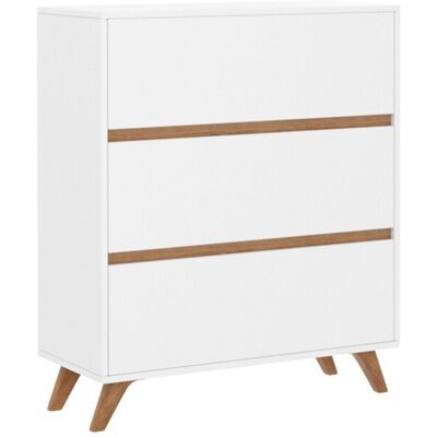 MUEBLES Bedford D101 - Cómoda con 3 cajones - Fabricado en UE MUEBLES Bedford D101 - Cómoda con 3 cajones - Fabricado en UE
