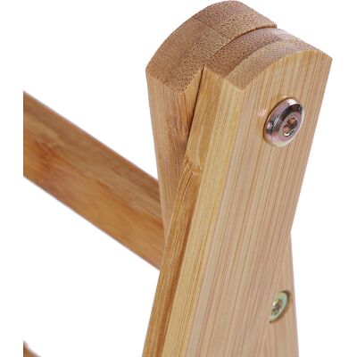 OEM Estantería De Bambú De 3 Niveles Para Plantas Con Bandeja Extraíble, Estante Decorativo Para Balcón (50 X 96 X 40 Cm), Color Blanco Natural. OEM Estantería De Bambú De 3 Niveles Para Plantas Con Bandeja Extraíble, Estante Decorativo Para Balcón (50 X 96 X 40 Cm), Color Blanco Natural.