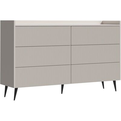 Mobilier1 - Cómoda Mirfivu 102 , Con Cajones, Número De Cajones: 0, 92x150x41cm Mobilier1 - Cómoda Mirfivu 102 , Con Cajones, Número De Cajones: 0, 92x150x41cm