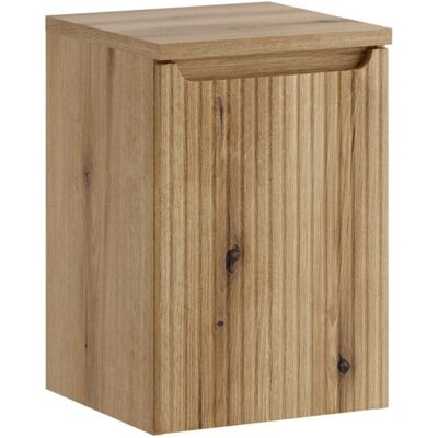 MEUBLORAMA Cesta De Ropa Vano 40 Cm - Mueble Colgante De Roble Claro Con Puerta Abatible Y Estante MEUBLORAMA Cesta De Ropa Vano 40 Cm - Mueble Colgante De Roble Claro Con Puerta Abatible Y Estante