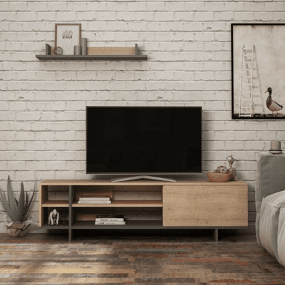 Veriaffari.it - Mueble Tv Stockton Roble Antracita Veriaffari.it - Mueble Tv Stockton Roble Antracita