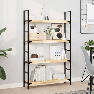 Estantes flotantes vidaXL 3 piezas - Estantería de pared de madera de acacia Estantes flotantes vidaXL 3 piezas - Estantería de pared de madera de acacia