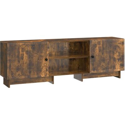 Mueble De Tv Roble Ahumado 150 X 31 X 50 Cm Vidaxl Mueble De Tv Roble Ahumado 150 X 31 X 50 Cm Vidaxl