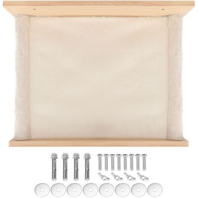 OEM Hamaca Para Gatos - Accesorio Para Gatos - Amplio Espacio - Cómoda - Montaje En Pared - Cama De Felpa Lavable - Estructura De Madera Para Armarios OEM Hamaca Para Gatos - Accesorio Para Gatos - Amplio Espacio - Cómoda - Montaje En Pared - Cama De Felpa Lavable - Estructura De Madera Para Armarios
