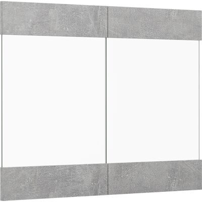 Frente De Cocina R-line, Hormigón, 79.2 X 59 Cm Frente De Mueble Para Armario Mural Con Vitrina, Vicco Frente De Cocina R-line, Hormigón, 79.2 X 59 Cm Frente De Mueble Para Armario Mural Con Vitrina, Vicco