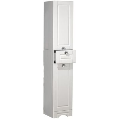 Gabinete de baño blanco VCM Calaso - Estilo Landhaus Gabinete de baño blanco VCM Calaso - Estilo Landhaus