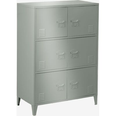 SKLUM - Pohpli - Acero - 6 puertas - mueble SKLUM - Pohpli - Acero - 6 puertas - mueble