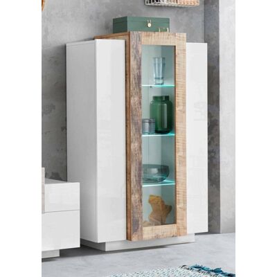 DMORA Vitrina Moderna con Cristal - Hecho en Italia DMORA Vitrina Moderna con Cristal - Hecho en Italia