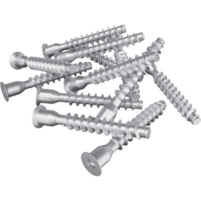 Tornillos Confirmat 2500 Uds. Plateado Metal Vidaxl Tornillos Confirmat 2500 Uds. Plateado Metal Vidaxl