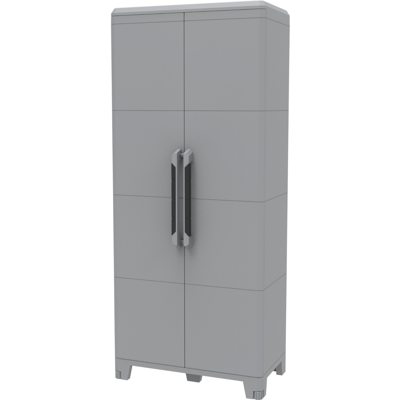 Armario Gris TERRY - Almacenamiento Modular Exterior - Armario Armario Gris TERRY - Almacenamiento Modular Exterior - Armario