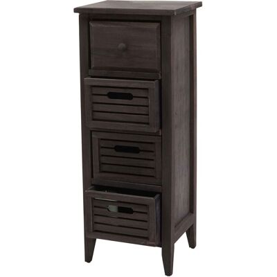 HHG - T18 - Paulownia wood - Gris-marrón - Dresser HHG - T18 - Paulownia wood - Gris-marrón - Dresser