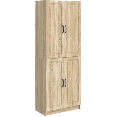 Juego De Armarios 2 Uds. Roble Sonoma Madera De Ingeniería Vidaxl Juego De Armarios 2 Uds. Roble Sonoma Madera De Ingeniería Vidaxl