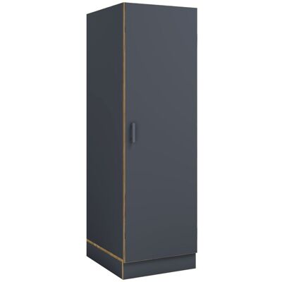Armario Multiusos Con 3 Compartimentos Y Puerta Rislo 162x50x60 - Vcm Armario Multiusos Con 3 Compartimentos Y Puerta Rislo 162x50x60 - Vcm