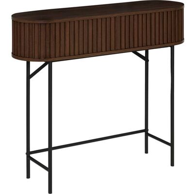 Consola Rectangular Para Nicho, 30 X 100 Cm, Marrón - Atmosphera Créateur D'Intérieur Consola Rectangular Para Nicho, 30 X 100 Cm, Marrón - Atmosphera Créateur D'Intérieur