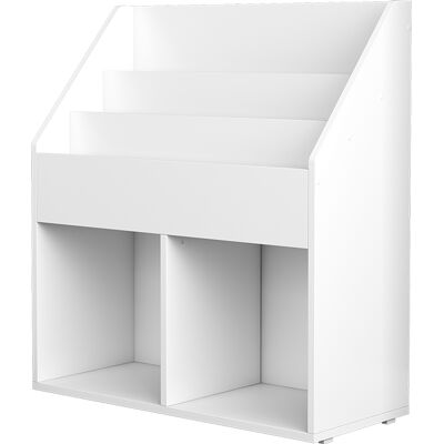 Vicco - Estantería Infantil Conny, Blanco, 72 X 79 Cm Con Estantes Grandes Vicco - Estantería Infantil Conny, Blanco, 72 X 79 Cm Con Estantes Grandes