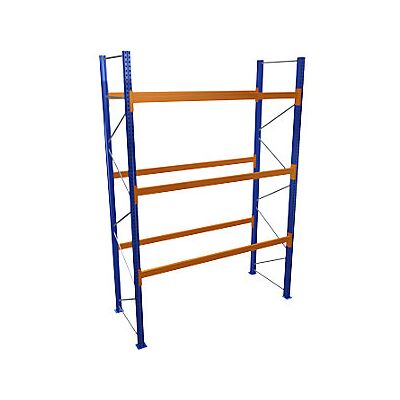 SCHULTE Estantería Para Palets Azul/naranja H X A X P 4000 X 2700 X SCHULTE Estantería Para Palets Azul/naranja H X A X P 4000 X 2700 X